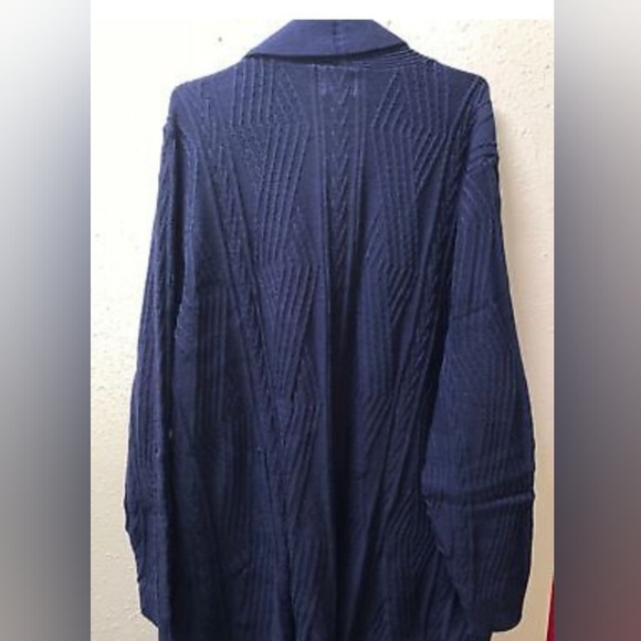 ⭐NWT CLASSIC BLACK KNIT CARDIGAN SWEATER PLUS SIZE 4 X - Picture 3 of 6